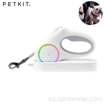 PETKIT Go Shine Collar de cuerda con aros para correa para perros